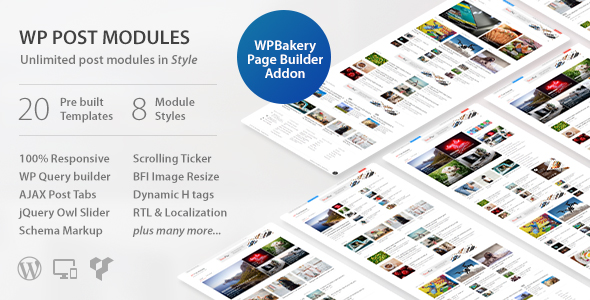 WP Post Modules for NewsPaper and Magazine Layouts v2.3.0